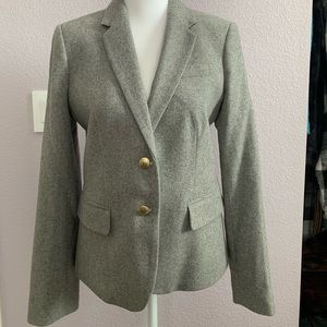 J. Crew Classy Grey Blazer